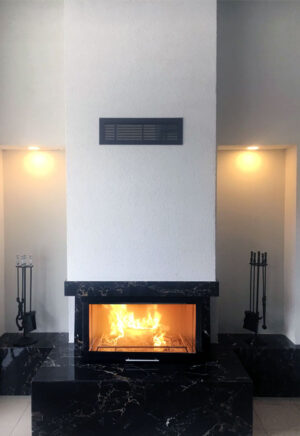 Üç Tarafı Açık Şömine Modeli : UT3